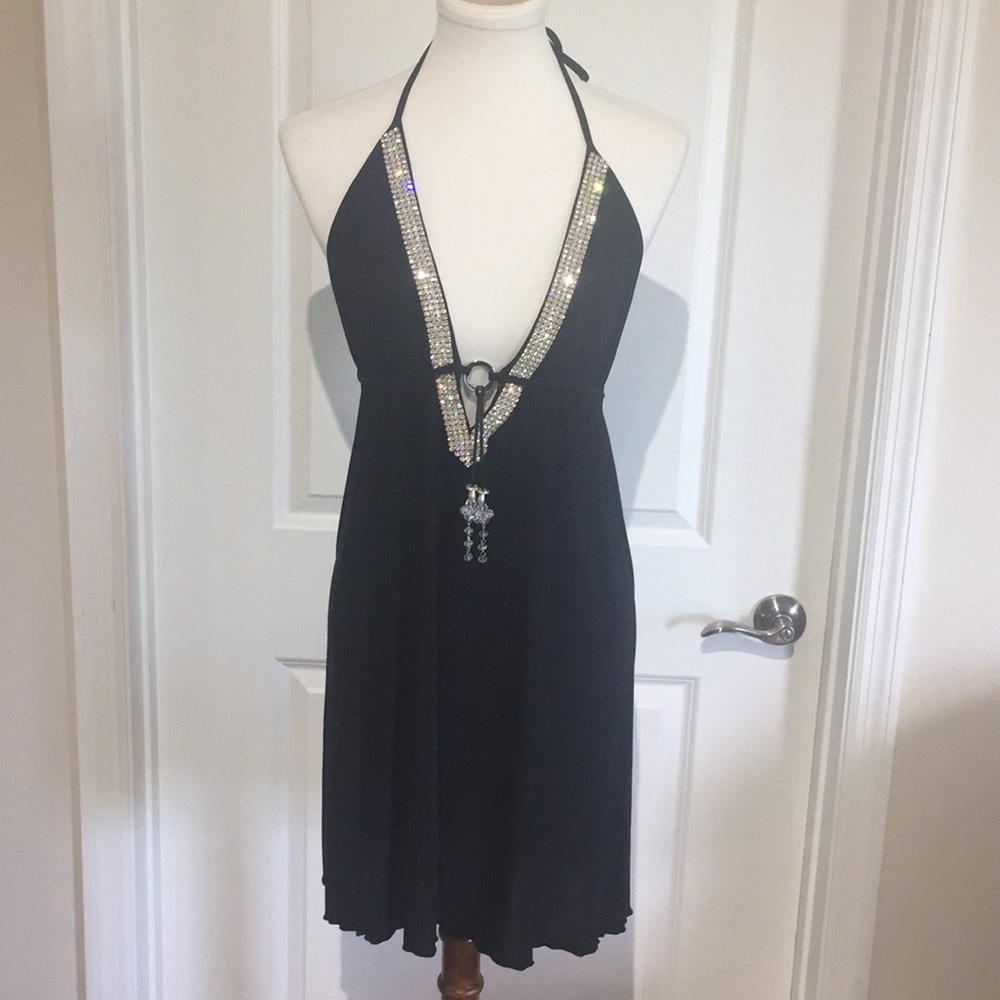 Donatella dress with Swarovski V Cristal